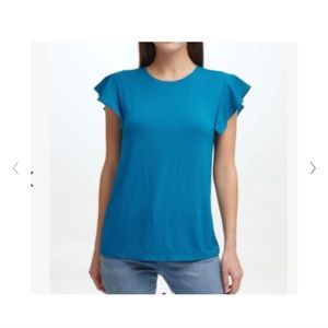 DKNY blue top